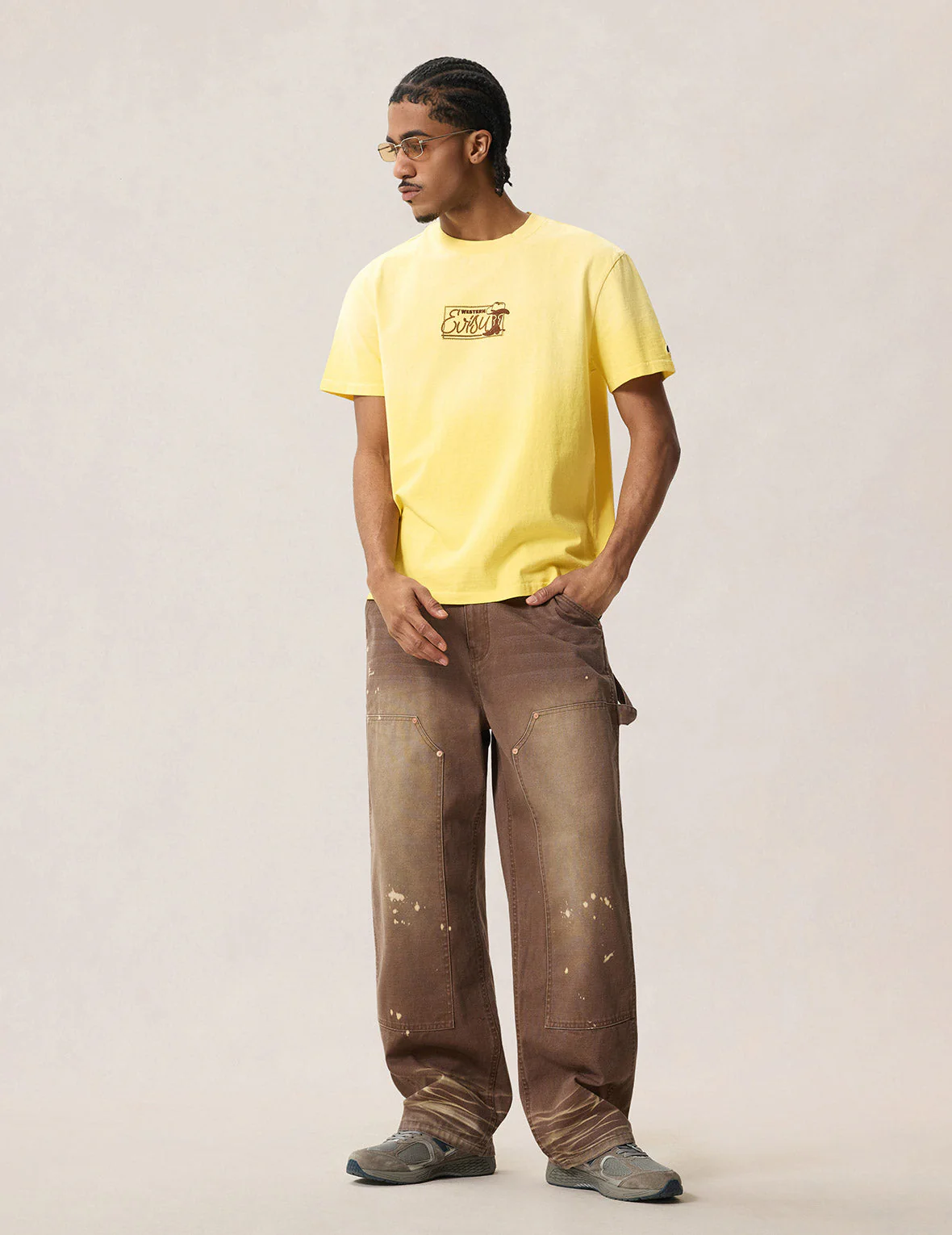 Cowboy Boots Logo Embroidery T-shirt - Image 9
