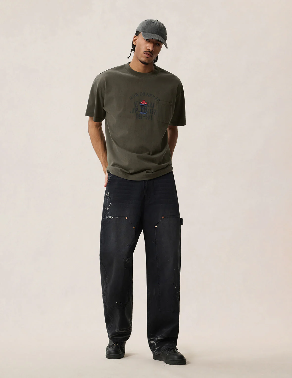 Cowboy Hat E and Origin Logo T-shirt - Image 9