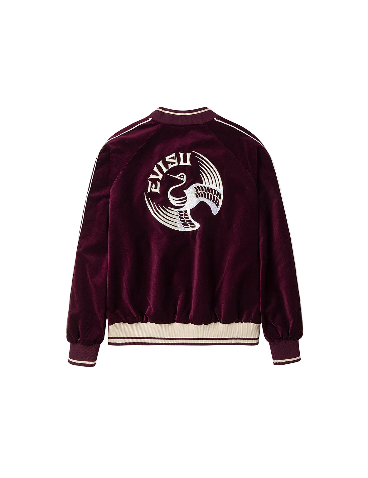 Crane and Logo Embroidery Regular Fit Reversible Bomber Jacket - Image 22