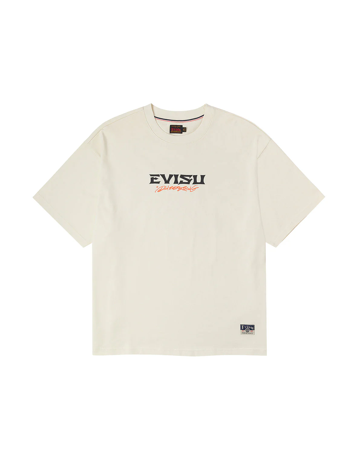 Crane and Logo Print Loose Fit T-shirt - Image 4