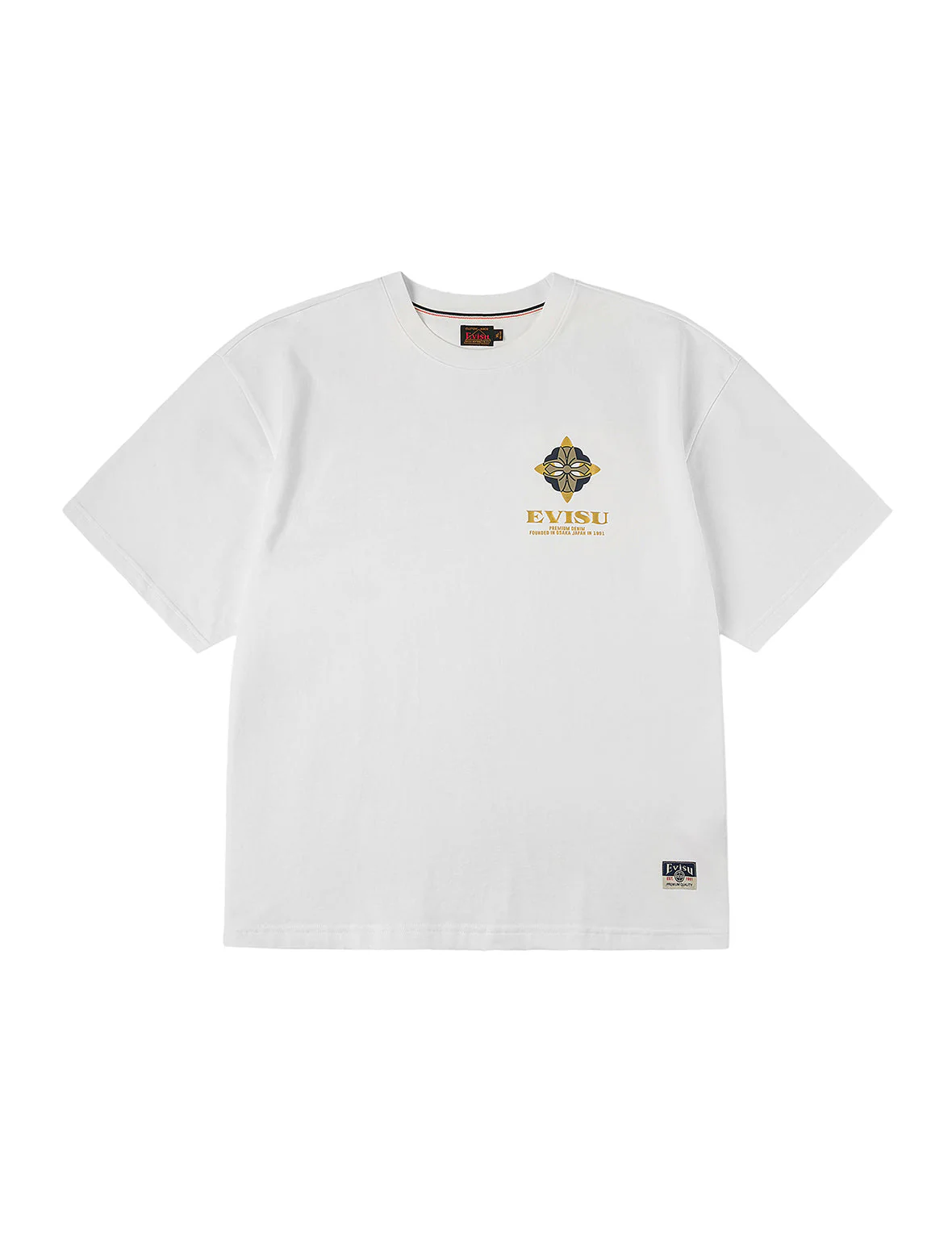 Crane Flying Wings with Daicock Print Loose Fit T-Shirt - Image 3