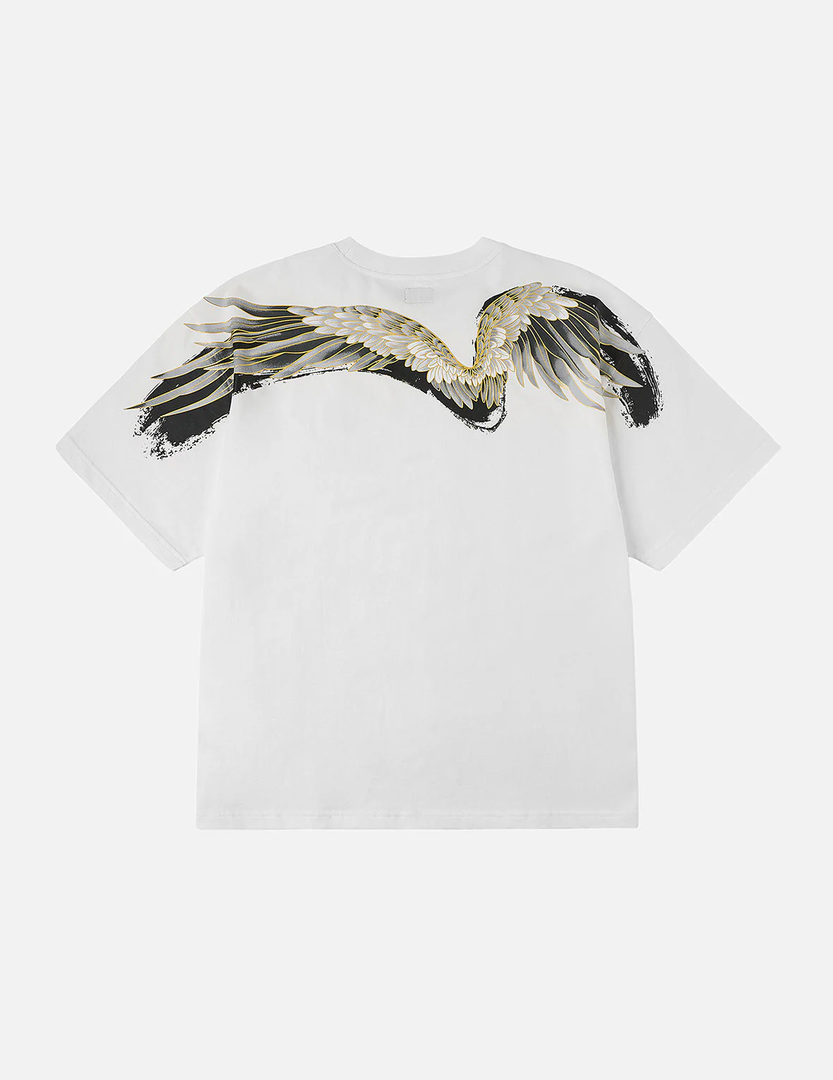 Crane Flying Wings with Daicock Print Loose Fit T-Shirt - Image 5