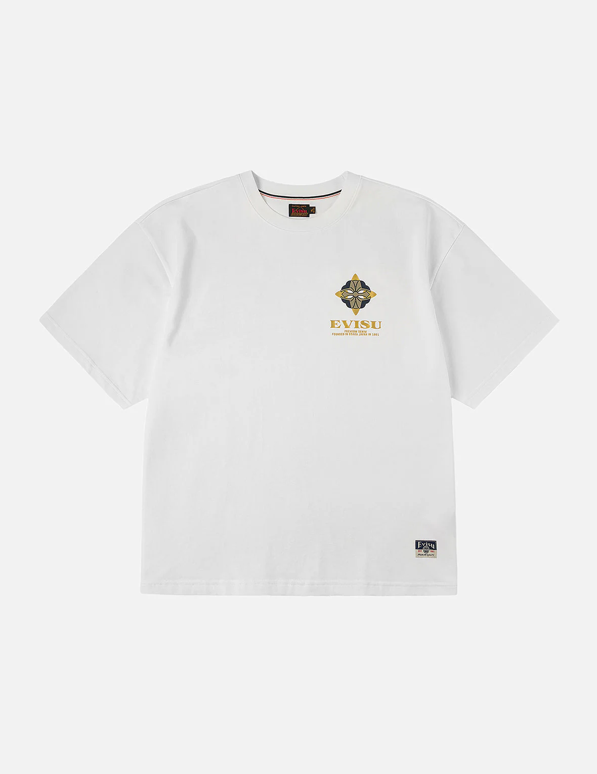 Crane Flying Wings with Daicock Print Loose Fit T-Shirt - Image 7