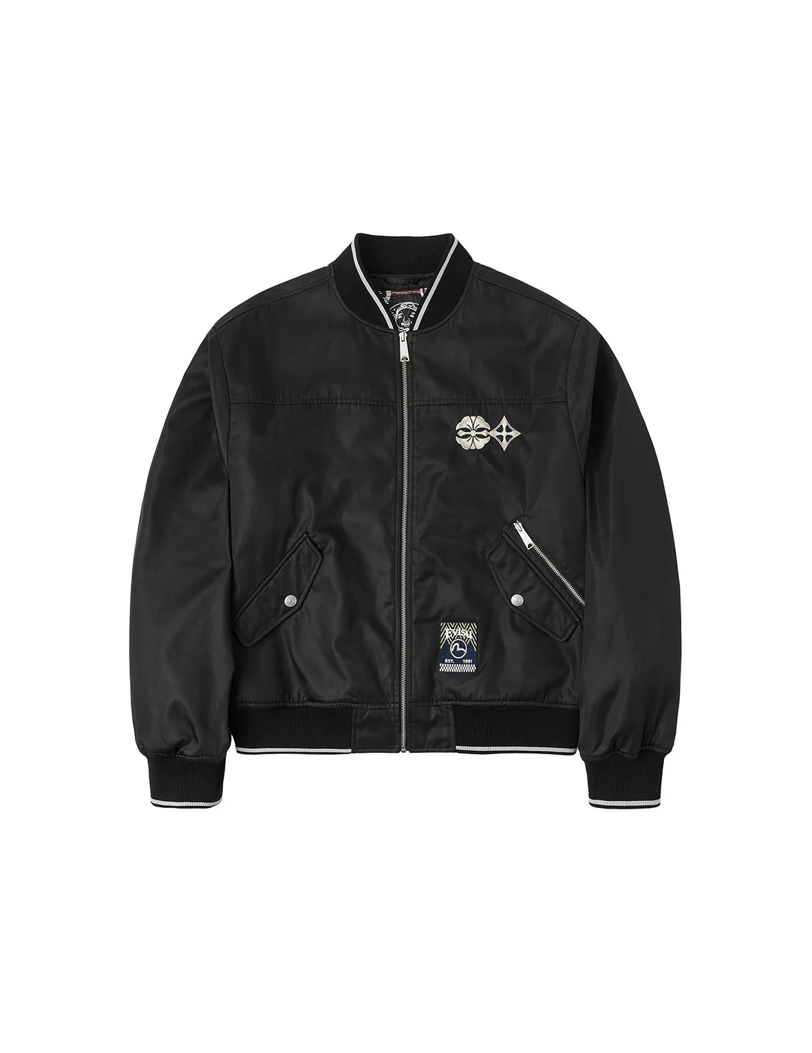 Crane inserted Daicock Relax Fit Bomber Jacket - Image 2
