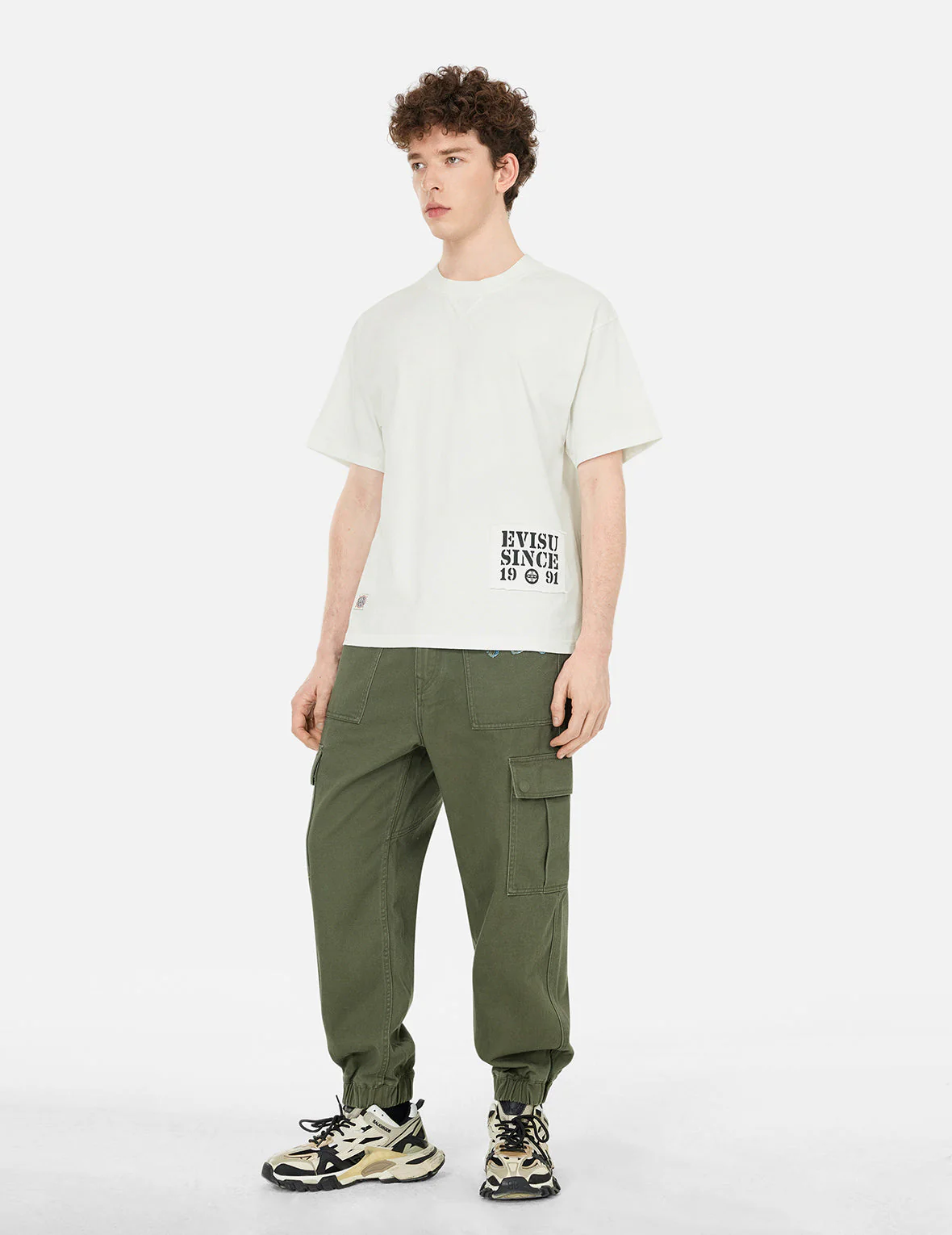 Daicock Embroidery Relax Fit T-shirt - Image 3