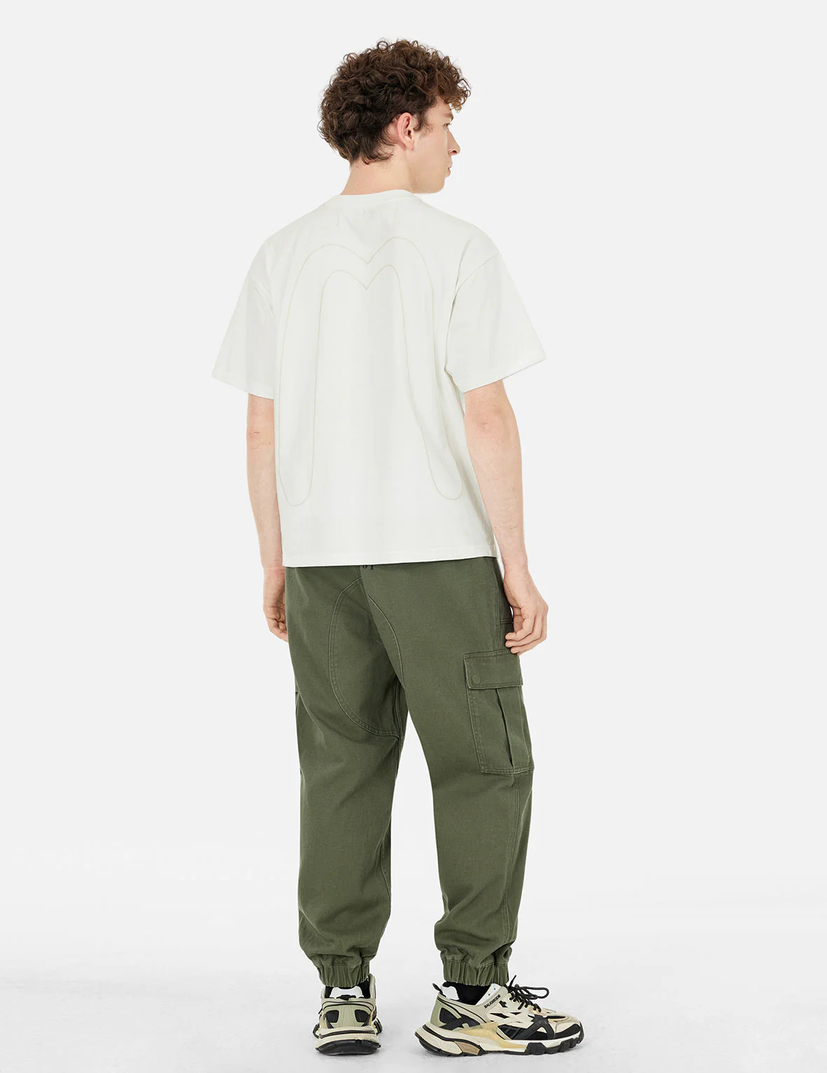 Daicock Embroidery Relax Fit T-shirt - Image 4
