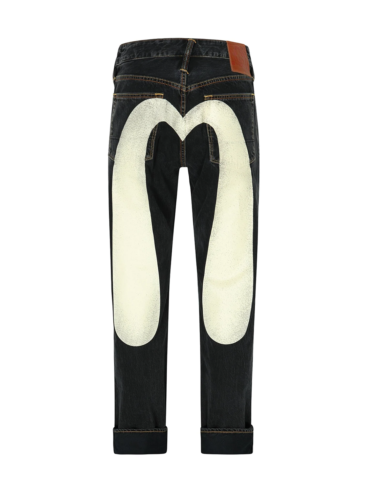 Daicock Print Baggy Fit Denim Jeans #2000 - Image 12