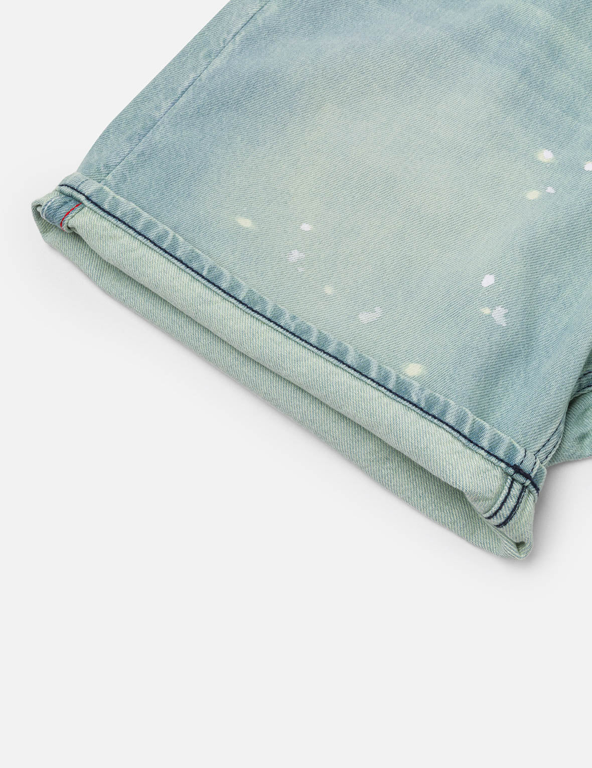 Daicock Print Oversized Denim Shorts - Image 10