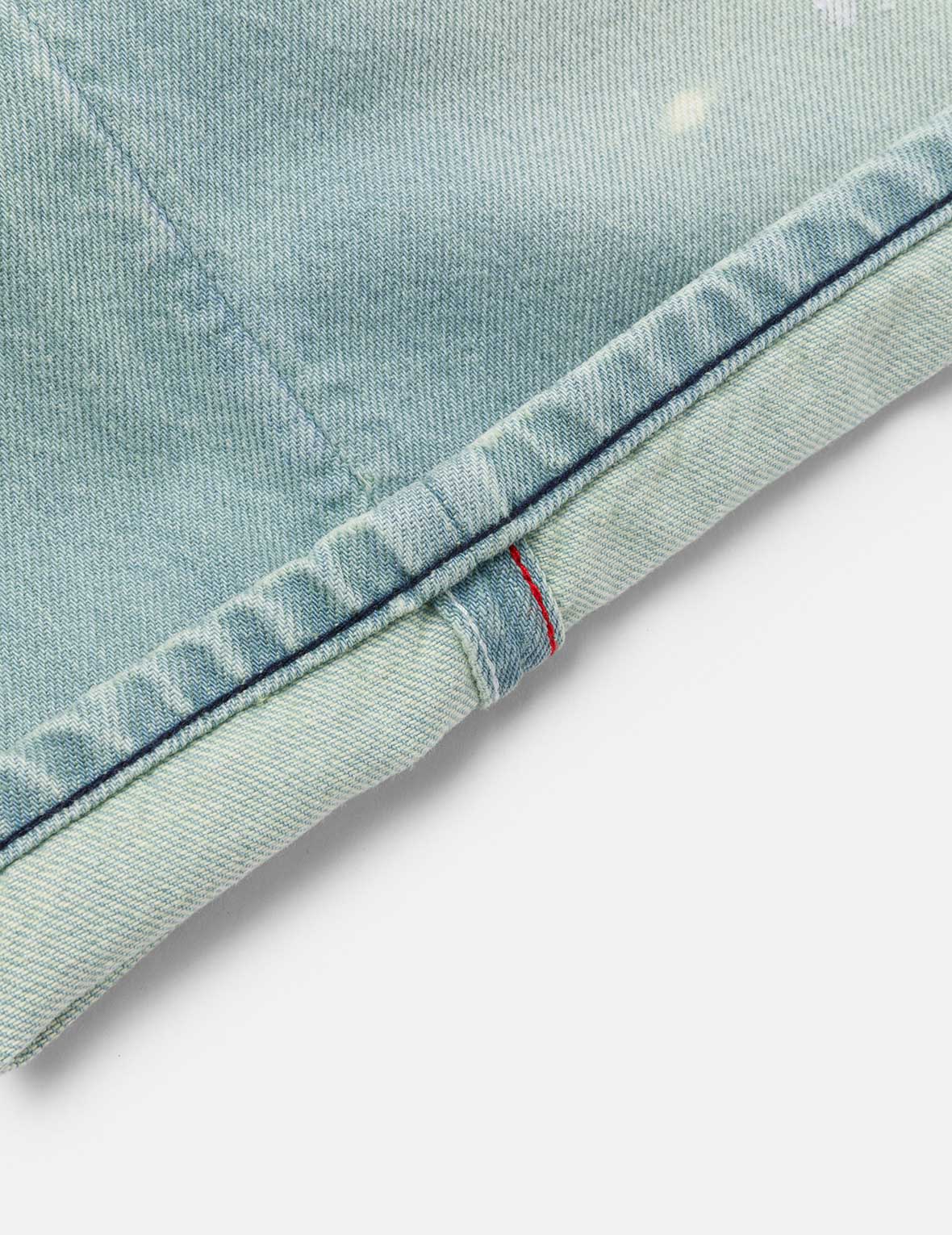 Daicock Print Oversized Denim Shorts - Image 11