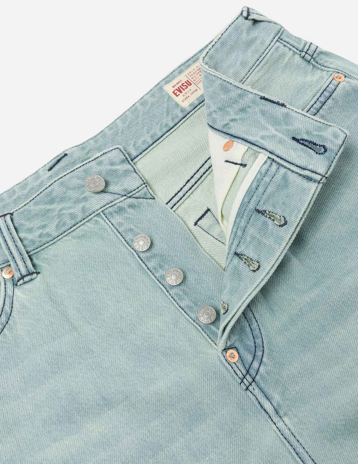 Daicock Print Oversized Denim Shorts - Image 7