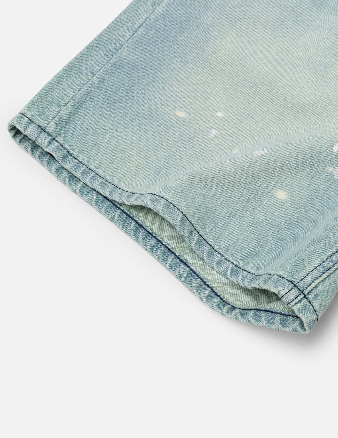Daicock Print Oversized Denim Shorts - Image 9
