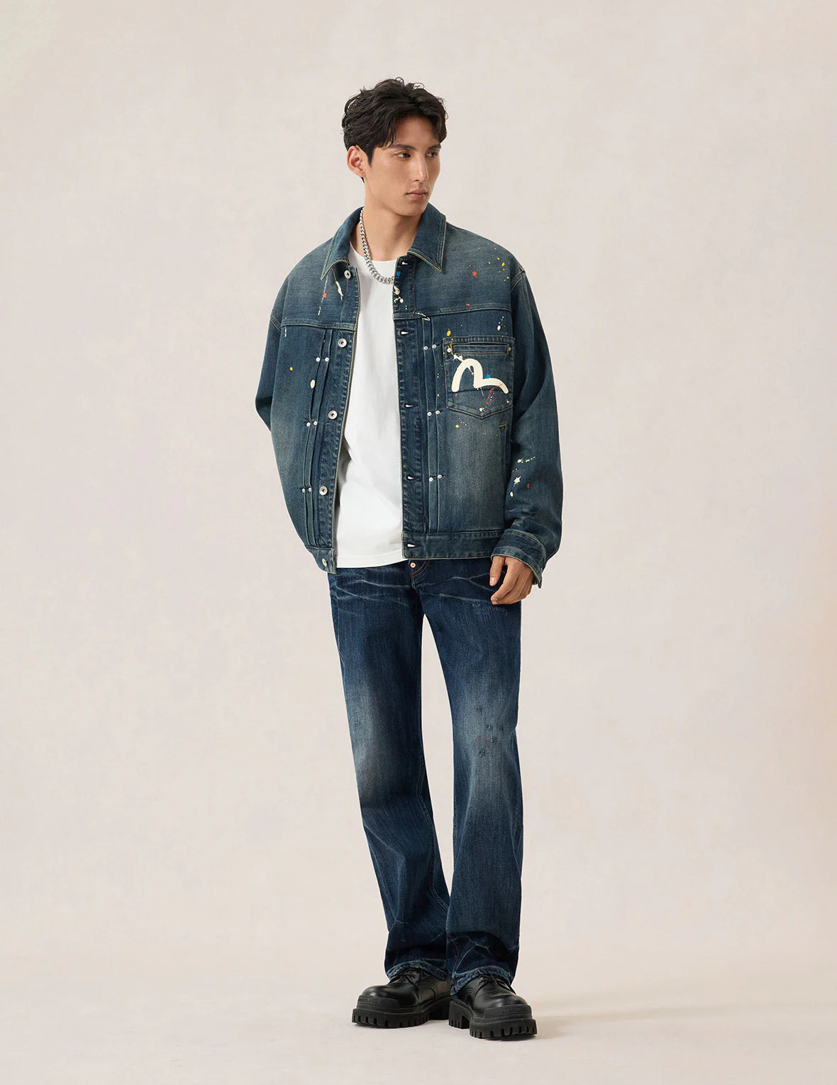 Splash Daicock Denim Jacket - Image 5