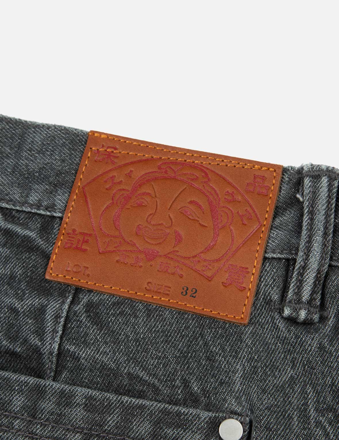 Daicock with Fringed Edges Baggy Fit Work Jeans - Image 25