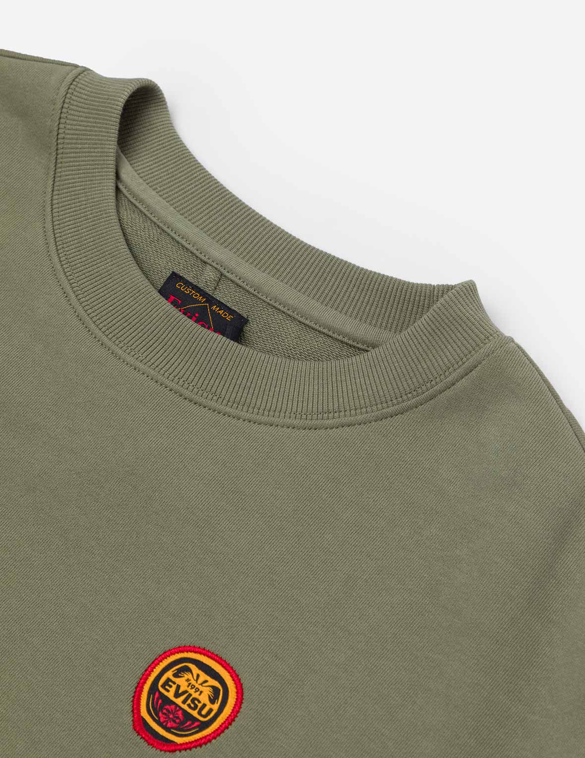 Daruma and Logo Embroidery Relax Fit Sweatshirt - Image 17