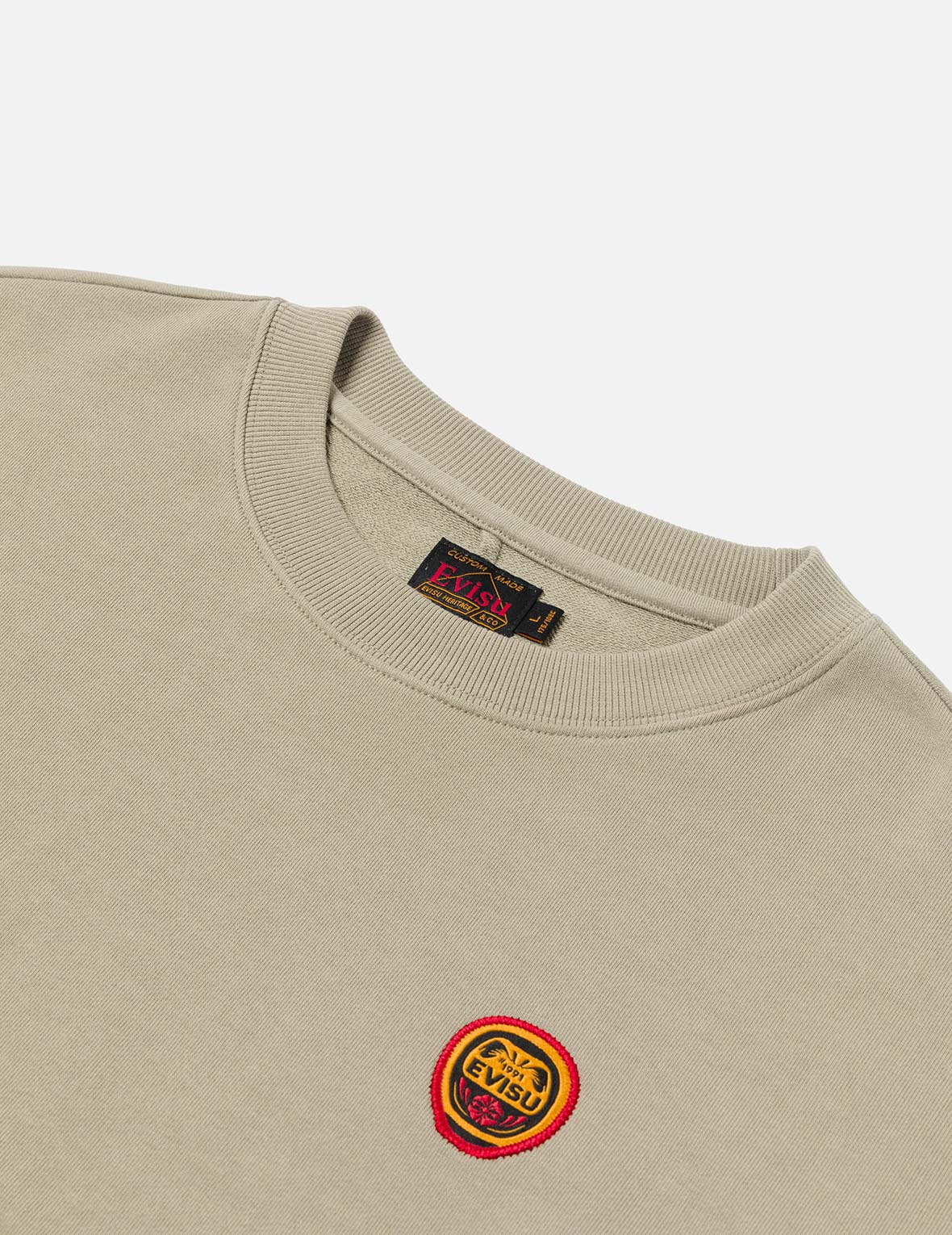 Daruma and Logo Embroidery Relax Fit Sweatshirt - Image 18