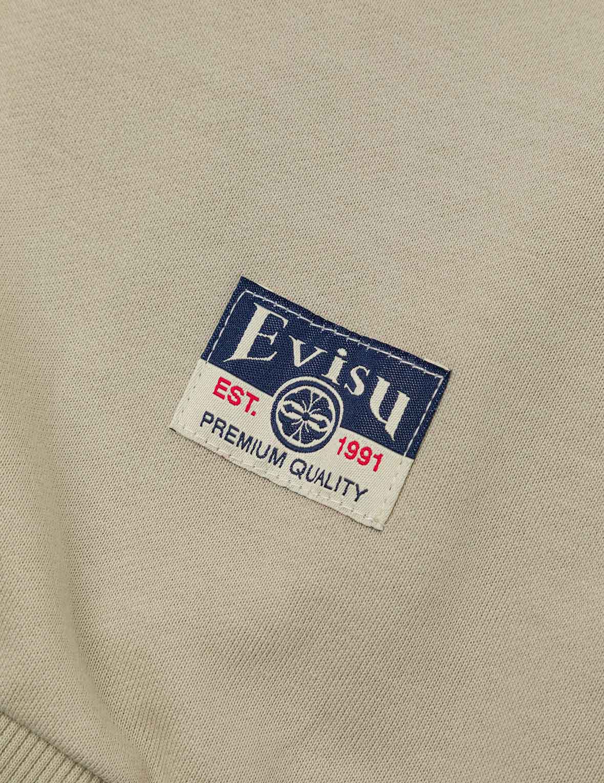 Daruma and Logo Embroidery Relax Fit Sweatshirt - Image 21