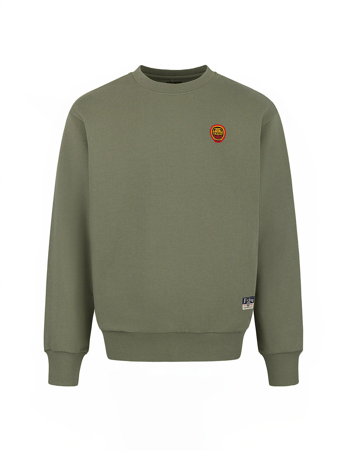 Daruma and Logo Embroidery Relax Fit Sweatshirt - Image 26