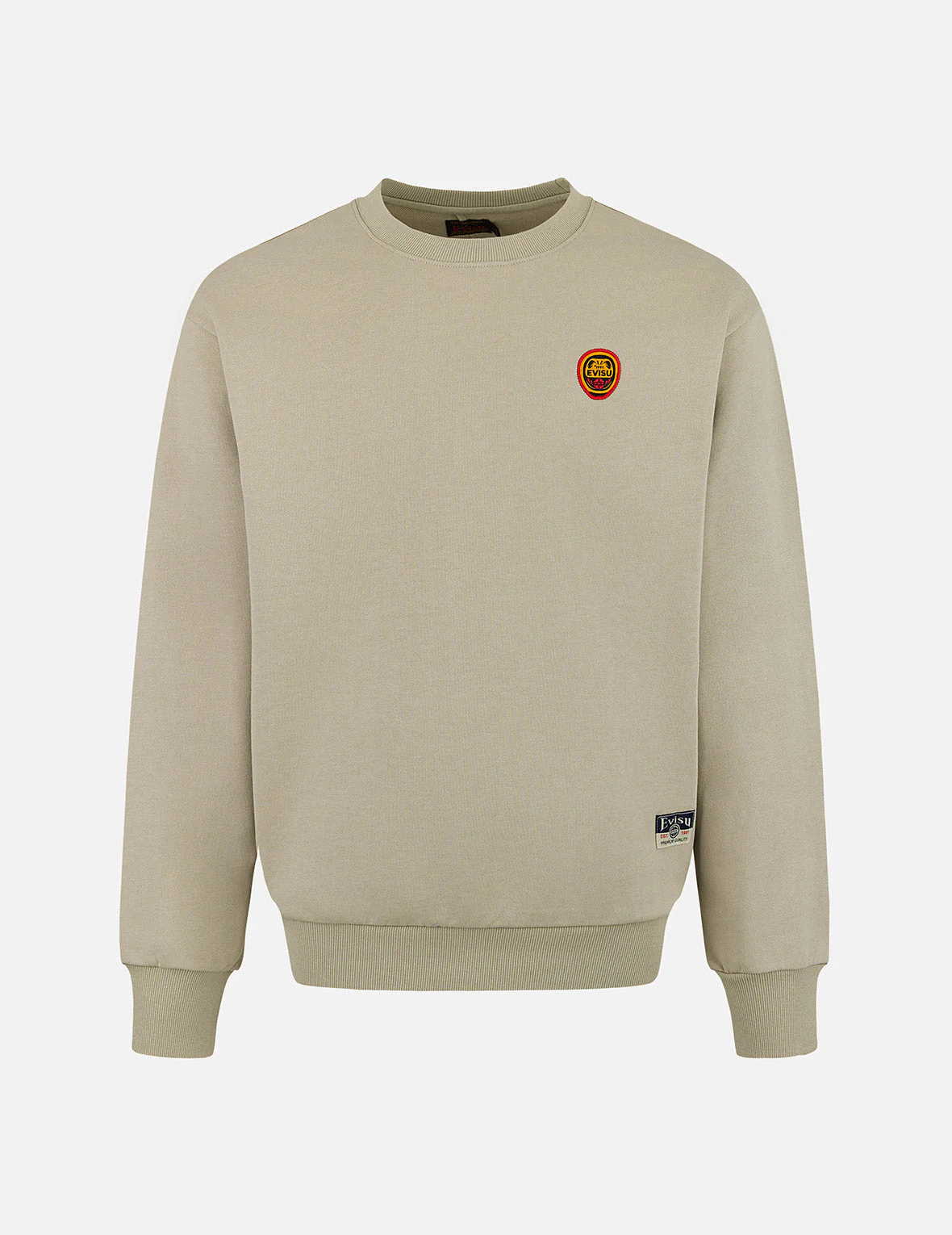 Daruma and Logo Embroidery Relax Fit Sweatshirt - Image 3