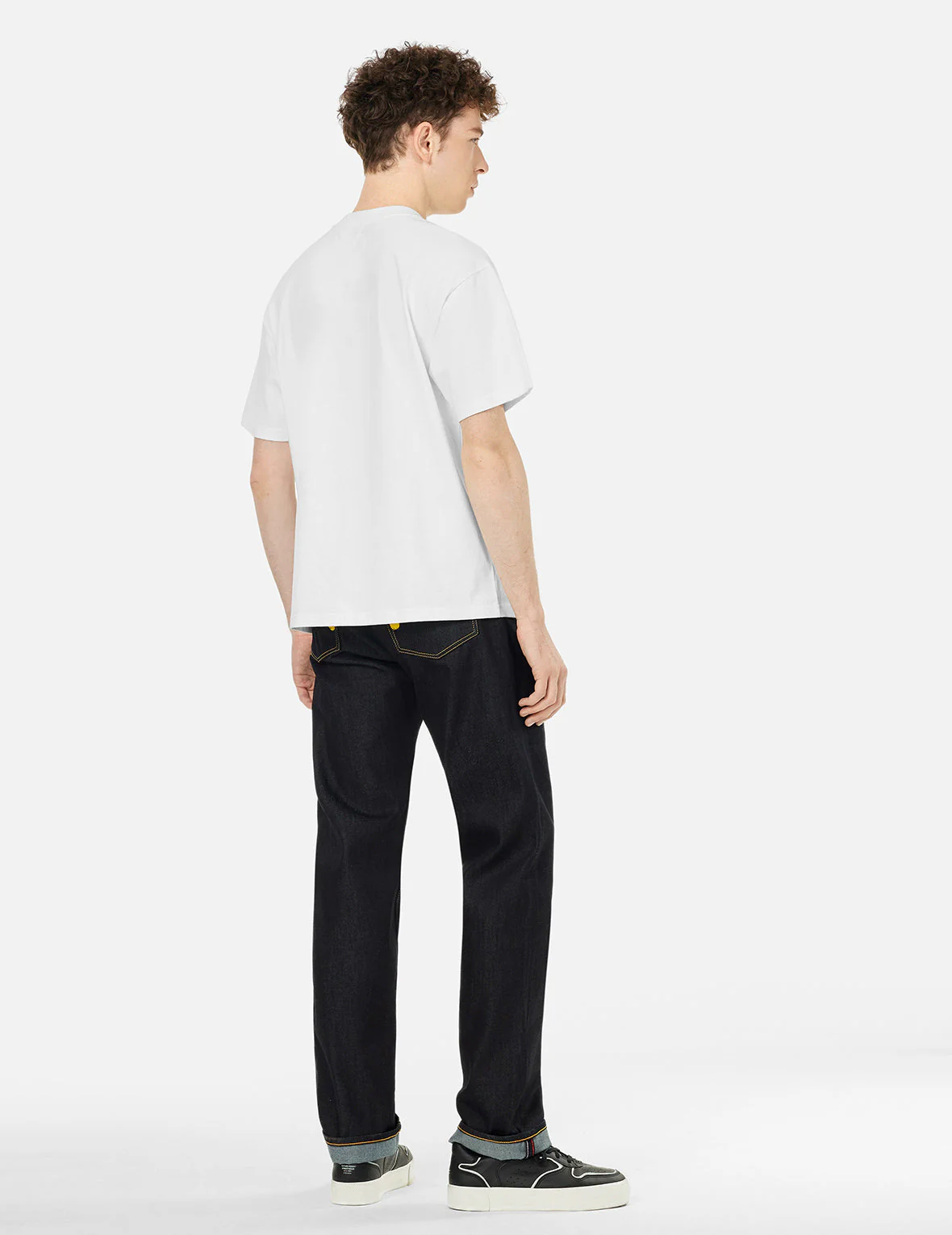 Daruma and Logo Embroidery Relax Fit T-shirt - Image 11