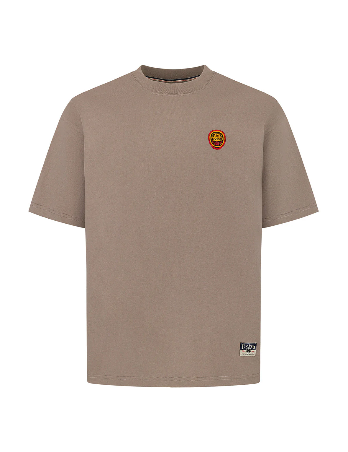 Daruma and Logo Embroidery Relax Fit T-shirt - Image 26