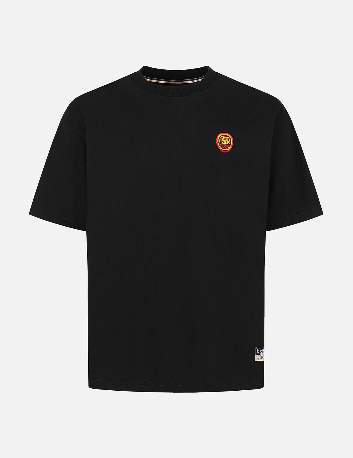 Daruma and Logo Embroidery Relax Fit T-shirt - Image 3