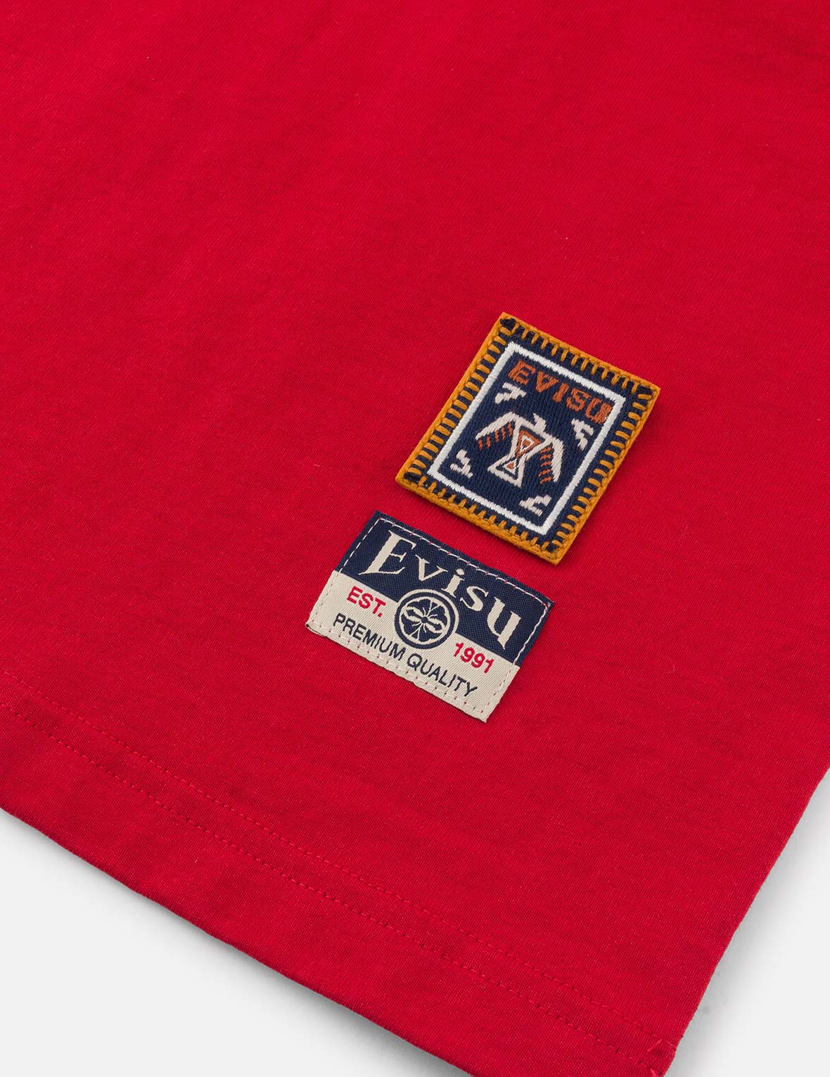 Daruma and Totem Print Relax Fit T-shirt - Image 20