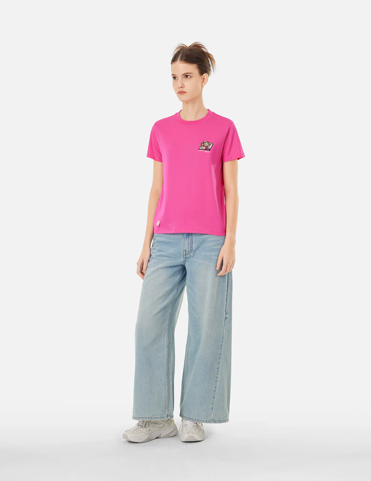 Daruma Embroidery Regular Fit T-Shirt - Image 3