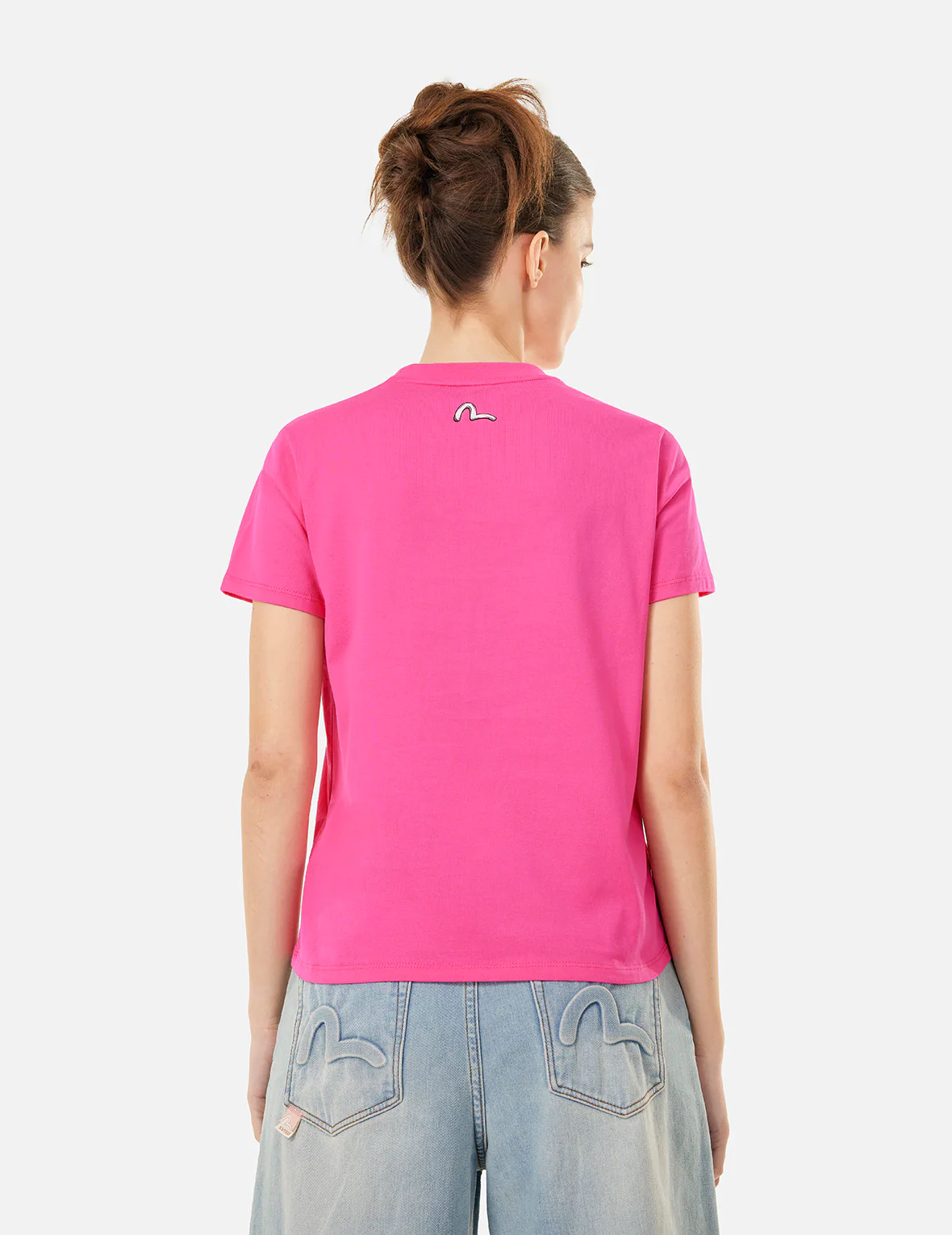 Daruma Embroidery Regular Fit T-Shirt - Image 6