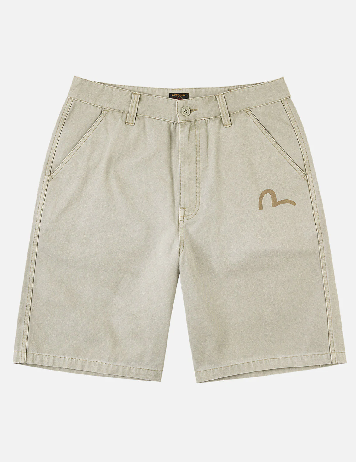 Daruma Print Woven Shorts - Image 11