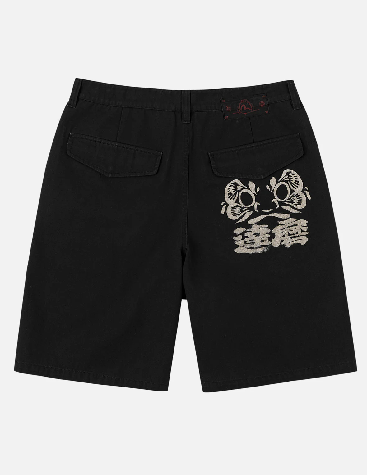 Daruma Print Woven Shorts - Image 6