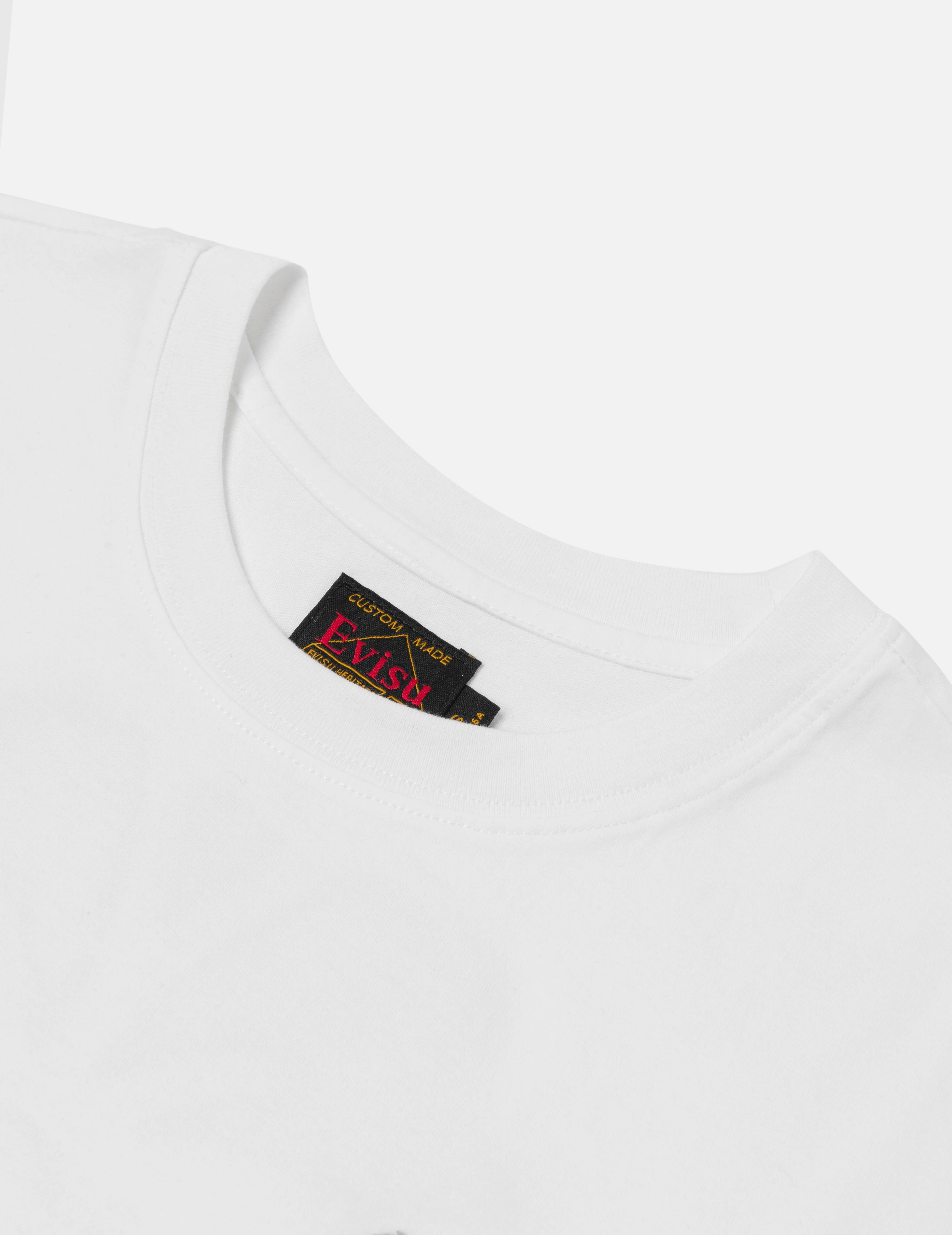 Deconstructed Denim Applique Embroidery Regular Fit T-Shirt - Image 12