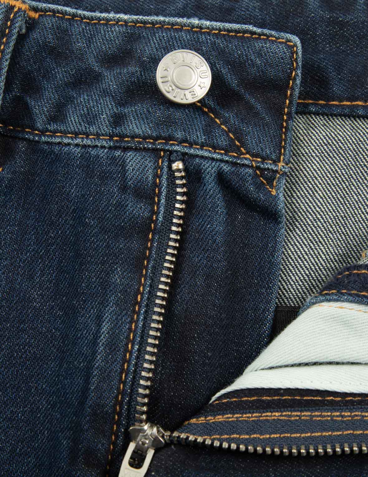 Deconstructed Seagull Embossed Fashion Fit Skirt-Jeans - Image 5