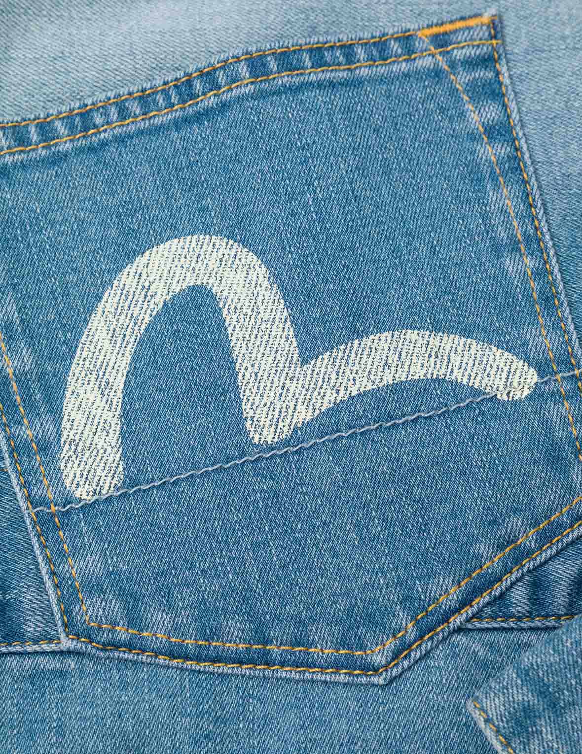 Deconstructed with Multi-pocket Loose Fit Denim Jacket - Image 8
