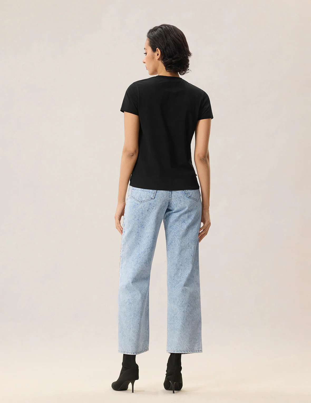 Denim Patched Seagull Logo T-shirt - Image 11