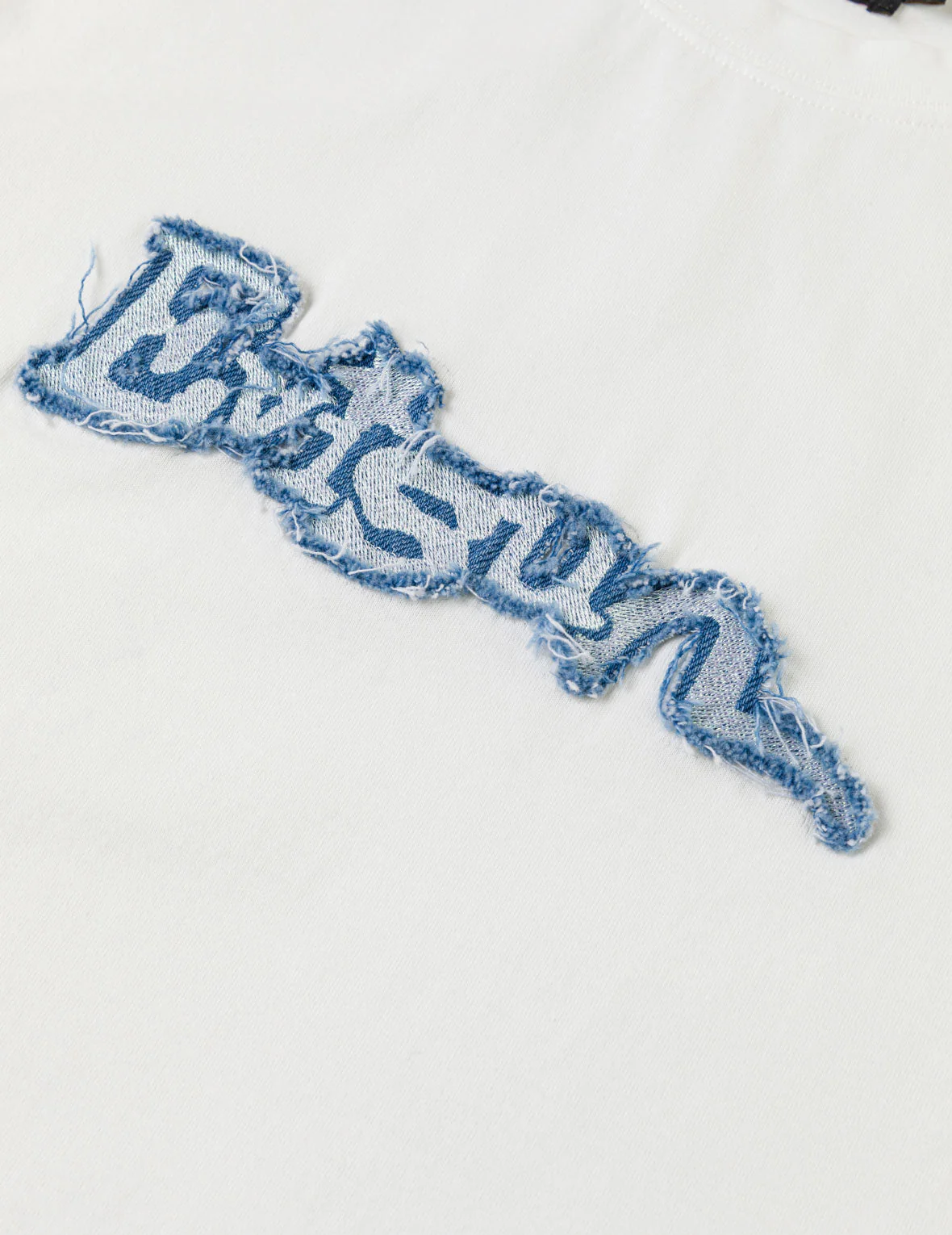 Denim Patched Seagull Logo T-shirt - Image 14