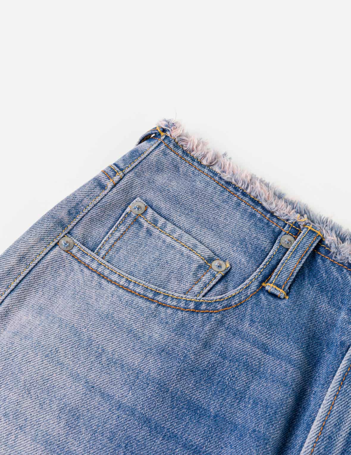 Devil-heart Seagull Bootcut Jeans - Image 11