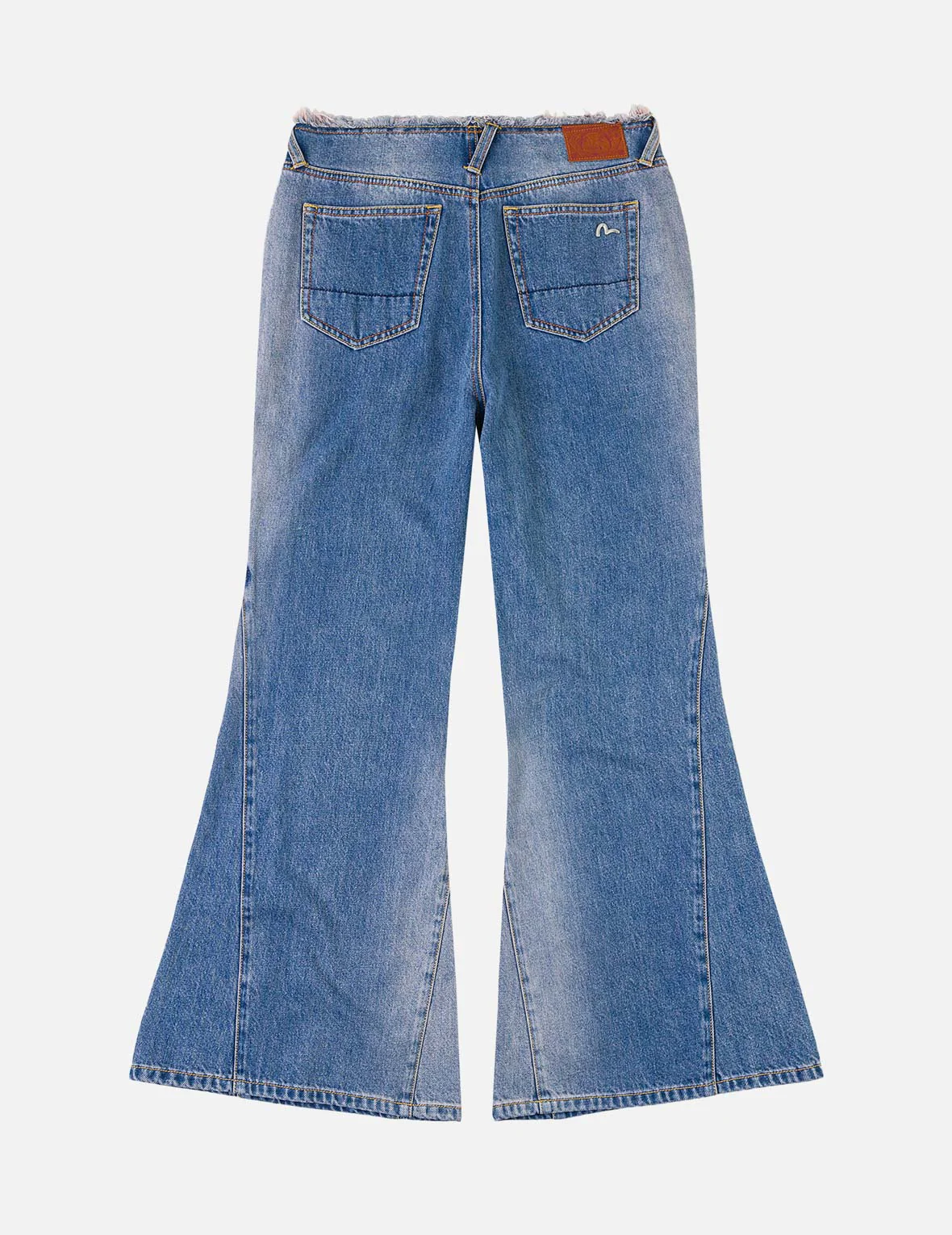 Devil-heart Seagull Bootcut Jeans - Image 4