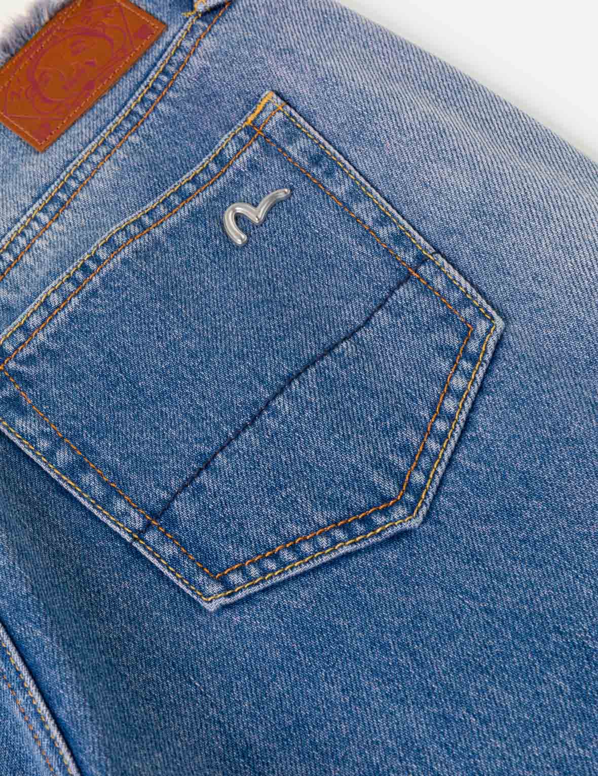 Devil-heart Seagull Bootcut Jeans - Image 6