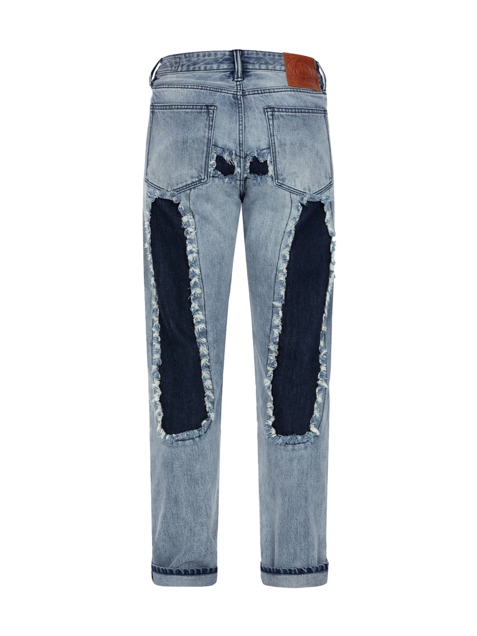 Distressed Daicock Straight Fit Washed Jeans - Image 15