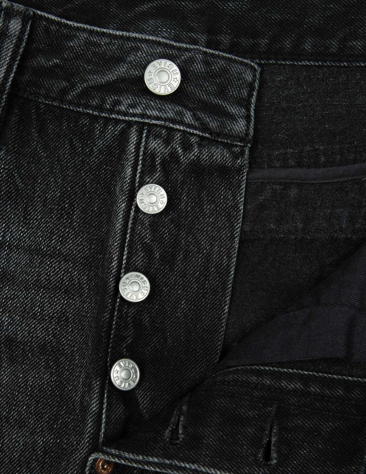 Distressed Edges Inserted Daicock Baggy Jeans - Image 10