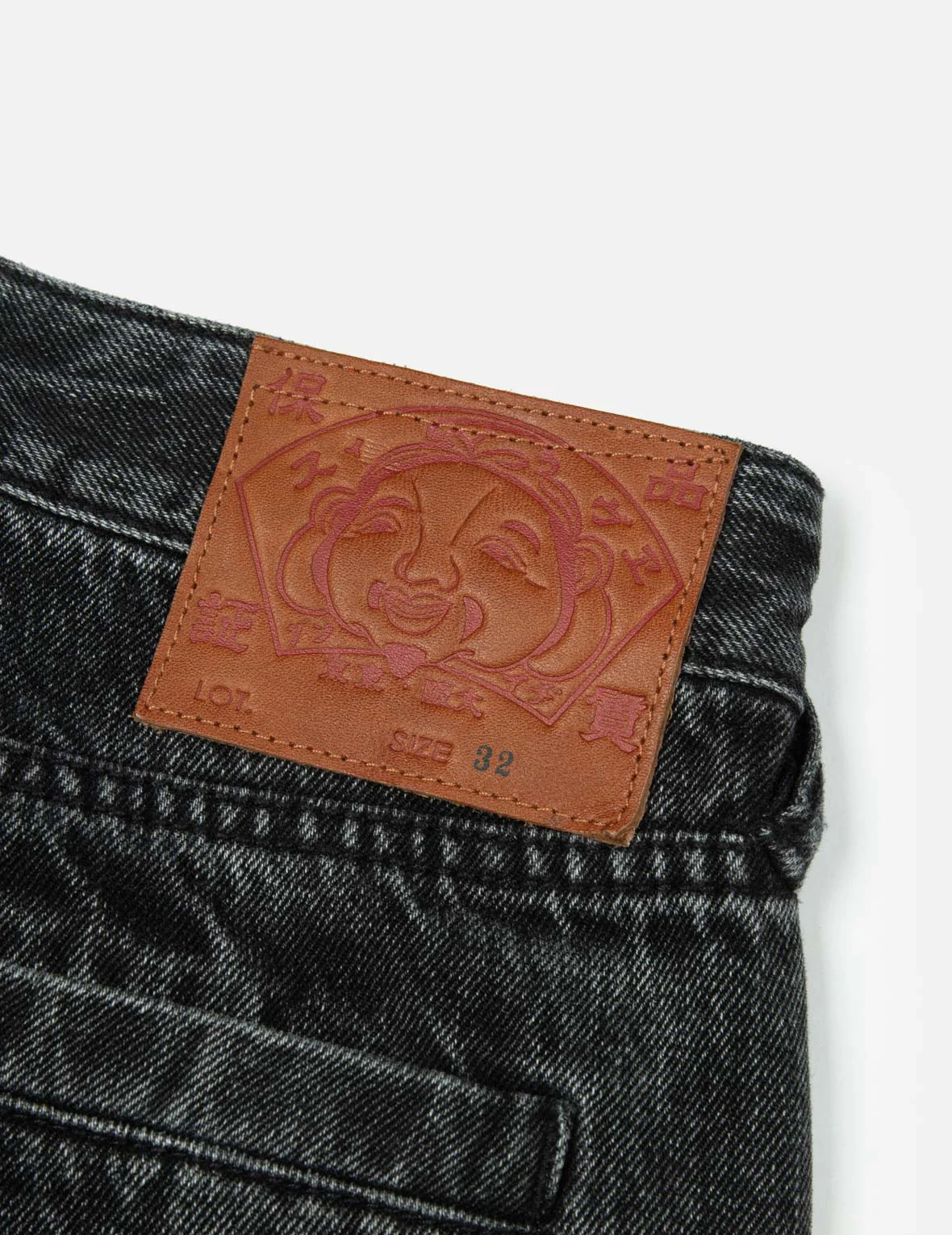 Distressed Edges Inserted Daicock Baggy Jeans - Image 12