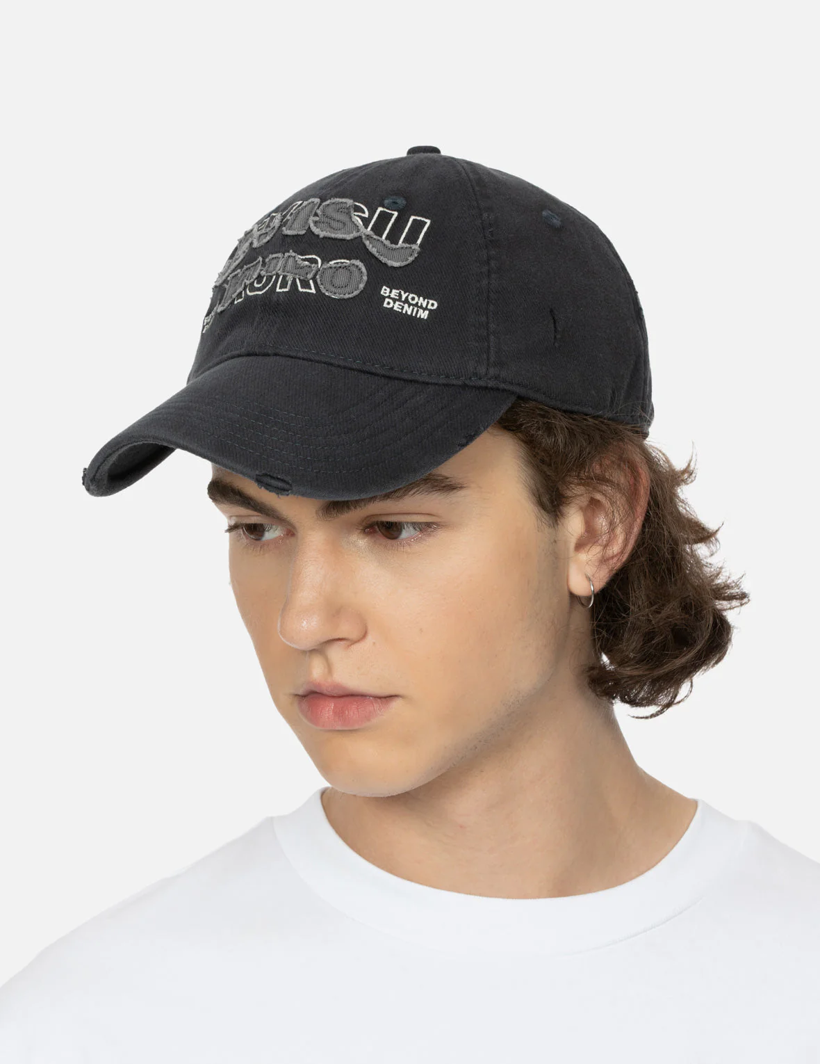 Distressed Logo Dad Cap - Image 3