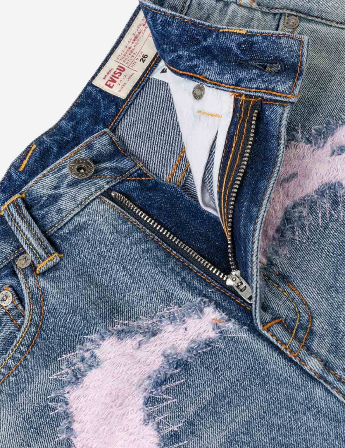 Distressed Daicock Balloon Jeans - Image 11