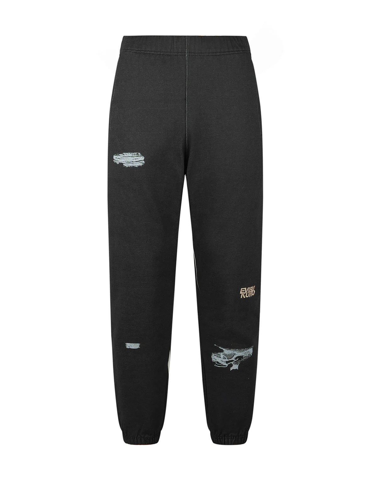 Distressed Prints Relax Fit Sweatpants - Image 10