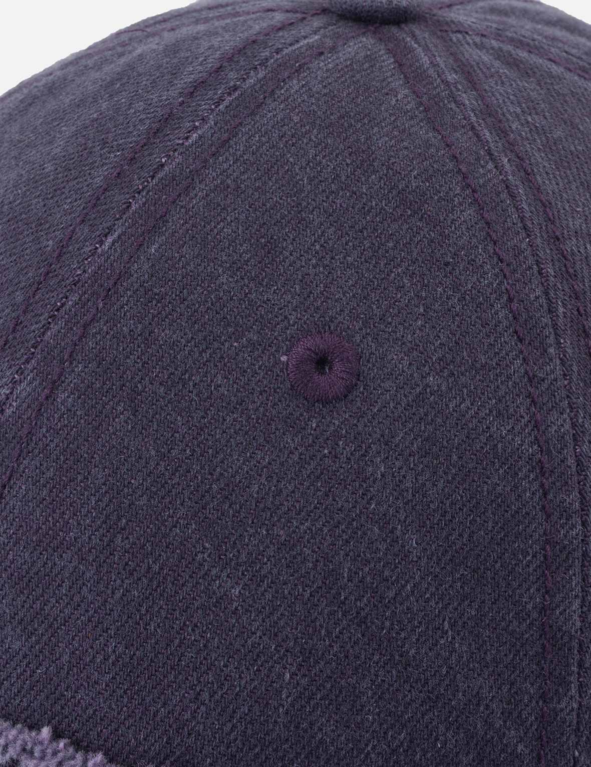 Distressed Seagull and Logo Embroidery Denim Cap - Image 6