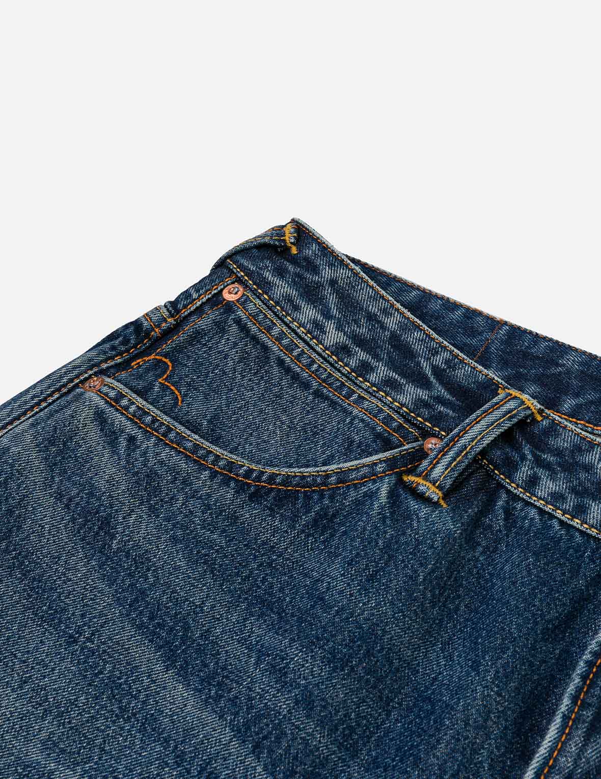 Distressed Seagull Print Regular Fit Denim Jeans - Image 21