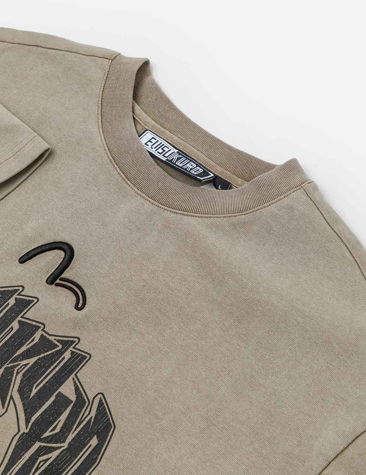 Distressed Wash Relax Fit T-shirt - Image 5
