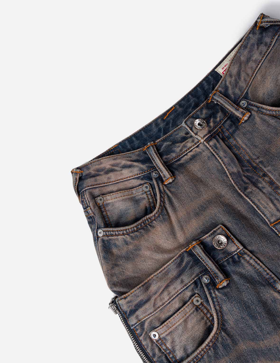 Double Waistband Jeans - Image 10