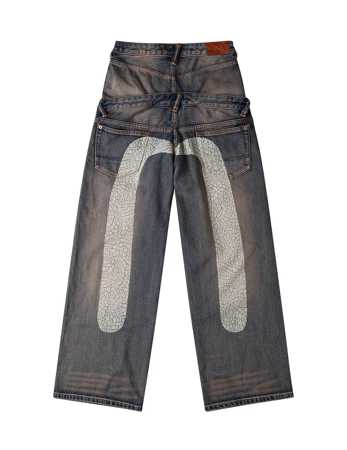 Double Waistband Jeans - Image 14
