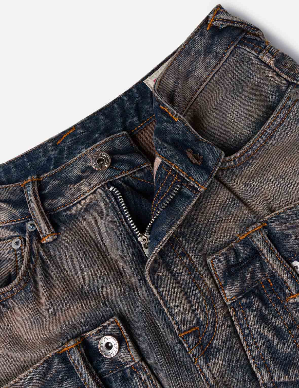 Double Waistband Jeans - Image 6